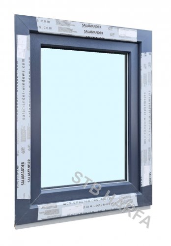 Okno 70x90 antracit TROJSKLO