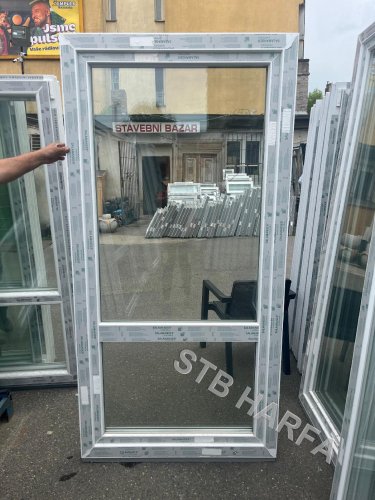 Balkonove dvere 100x200 DVOJSKLO   2Leve  2Prave