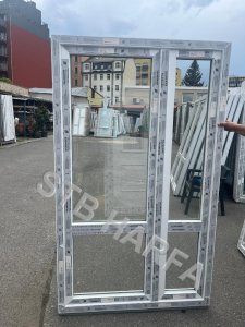 Balkonove dvere 120x200 DVOJSKLO    1Leve  2Prave